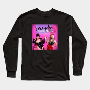 Friends with Benefits with Tash York and Bettie Bombshell Long Sleeve T-Shirt